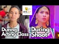 Acting class  shooting   lets act worksing student  television