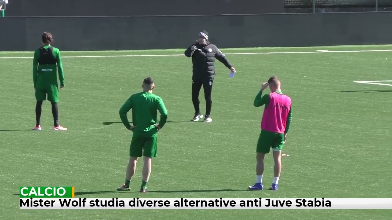 Mister Wolf studia diverse alternative anti Juve Stabia