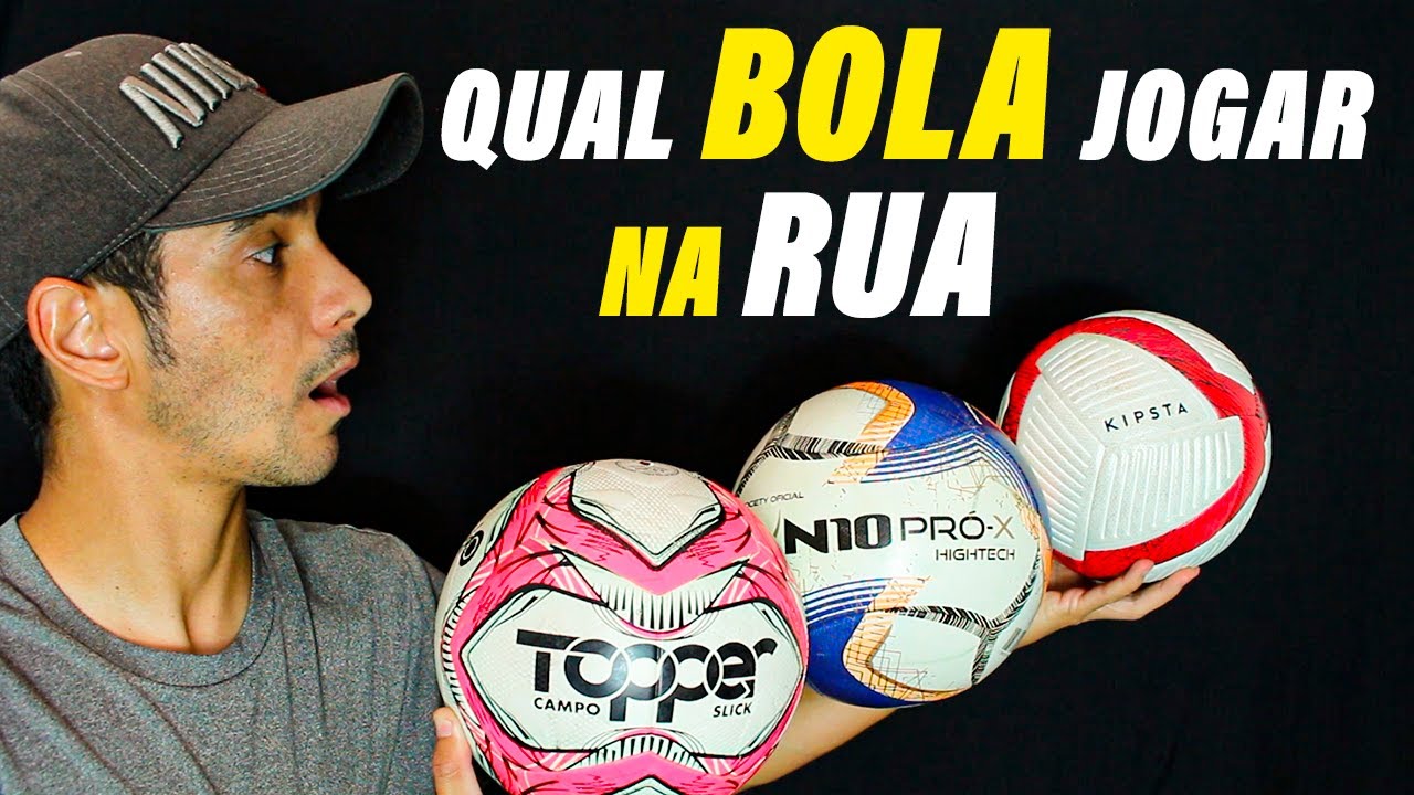 QUAL BOLA É BOA PARA JOGAR NA RUA ??? 