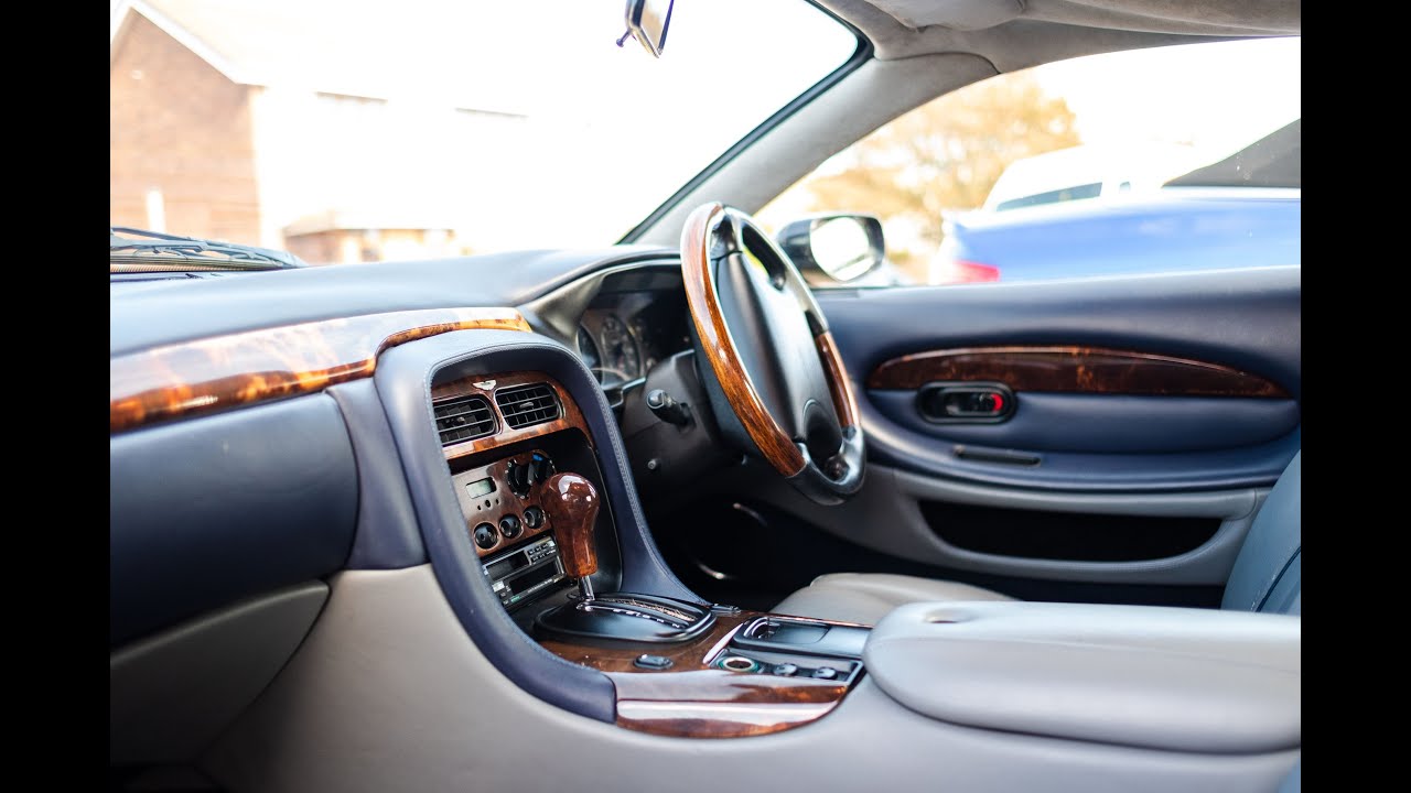 Interior Review - 1998 Aston Martin DB7 - YouTube