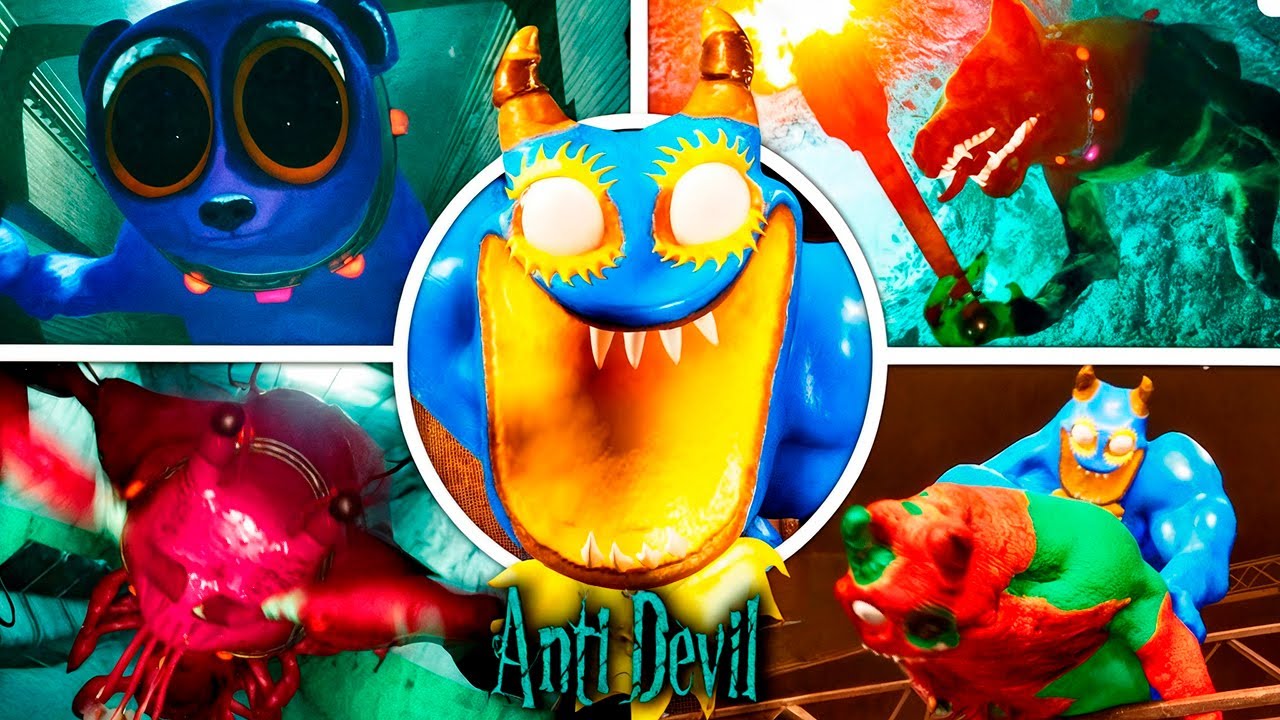 Garten of Banban 8: Anti Devil - All Jumpscares + All Bosses