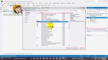 Hướng dẫn tạo Appconfig trong Visual Studio