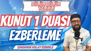 Kunut Duaları ezberle Talimli Kunut 1 duası anlamı okunuşu Bölüm Bölüm Allahümme inna nesteinüke