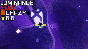 Roblox: Flood Escape 2 - Luminance [Solo] (Mid-High Crazy+)