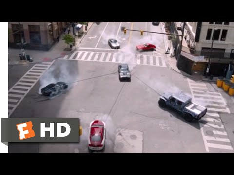 The Fate of the Furious (2017) - Harpooning Dom's Car Scene (6/10) | Movieclips motarjam