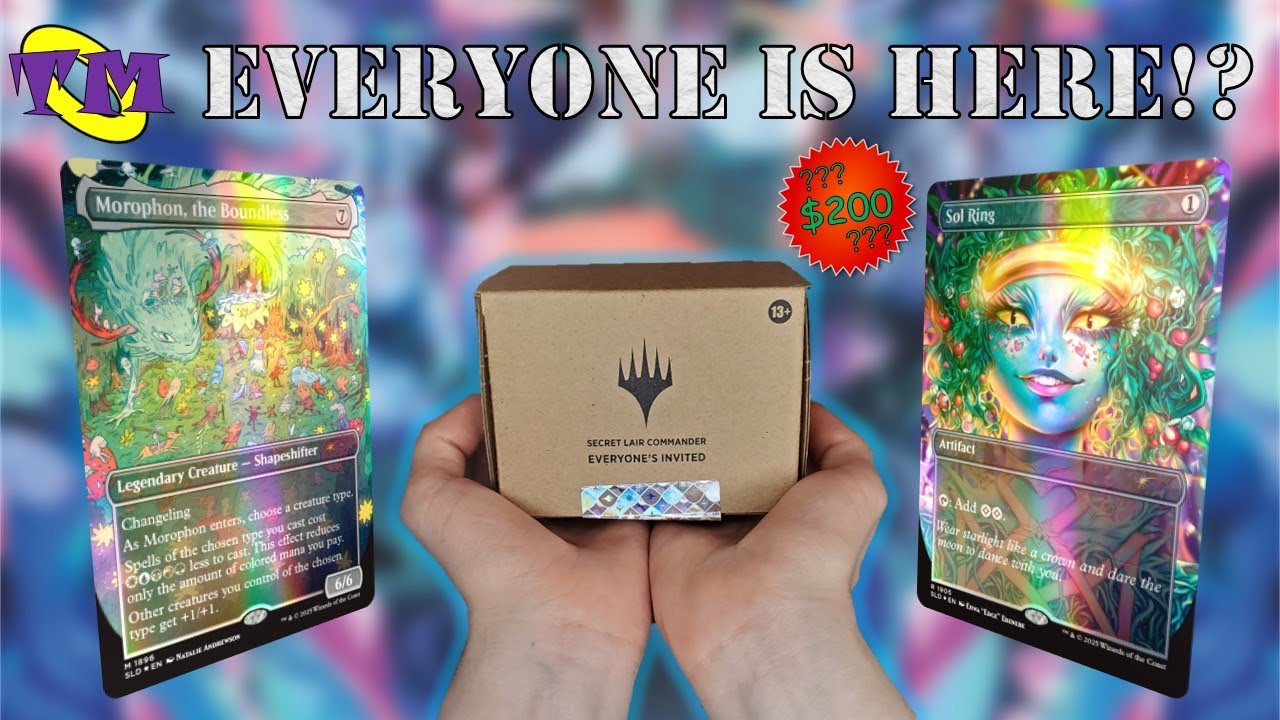 mtg everyone's invited commander deck Secret Lair Deck: : Toys & Games Secret Lair Commander Deck: Everyone's