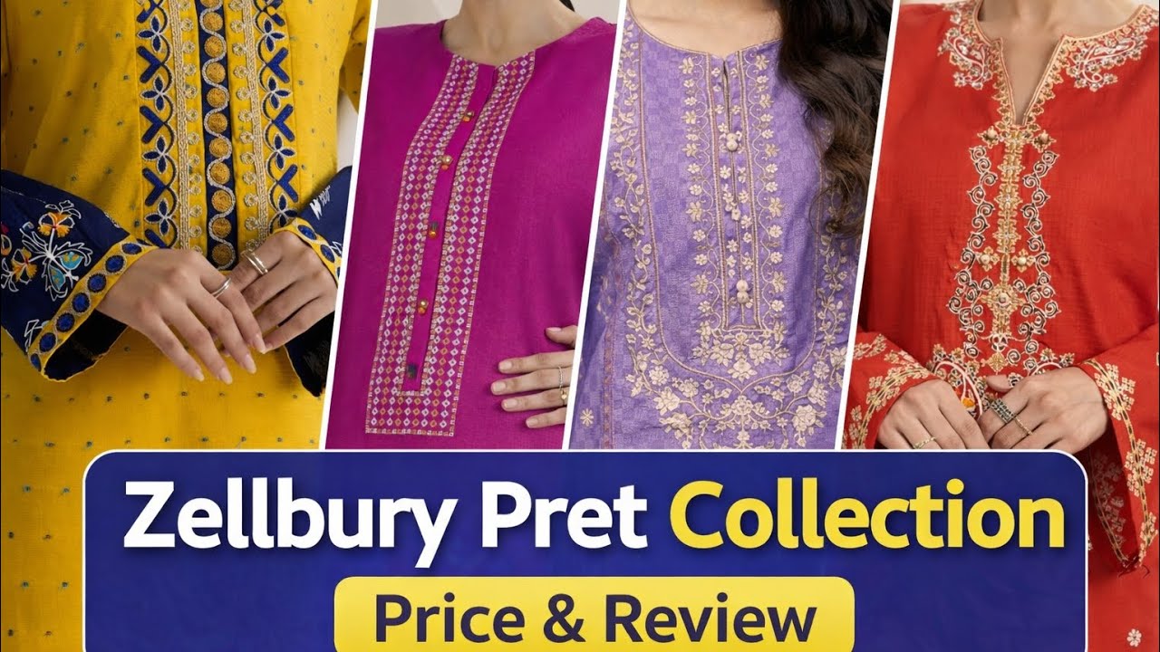 Zellbury Pret Collection | Price & Review | Latest Lawn & Kurti Designs 2026