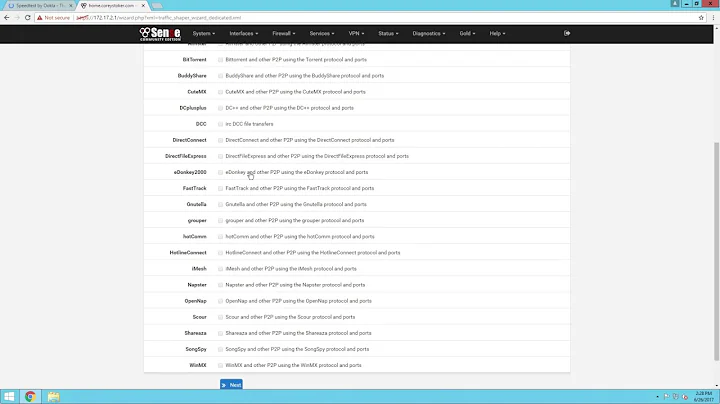 SkySwitch - PfSense Traffic Shaper
