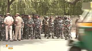 Delhi CM Kejriwal at Rouse Avenue Court | Police Heightens Security | News9