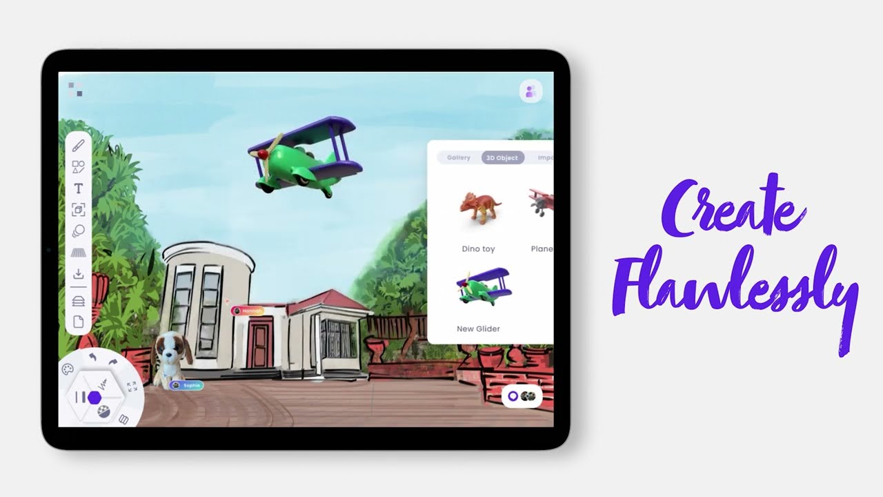 The Quill App - Get Ready To Create Magic With 2D & 3D Artwork Painted With Colors Around You!
