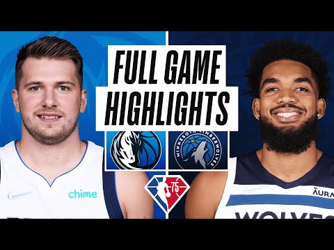 MAVERICKS at TIMBERWOLVES | FULL GAME HIGHLIGHTS | March 25, 2022