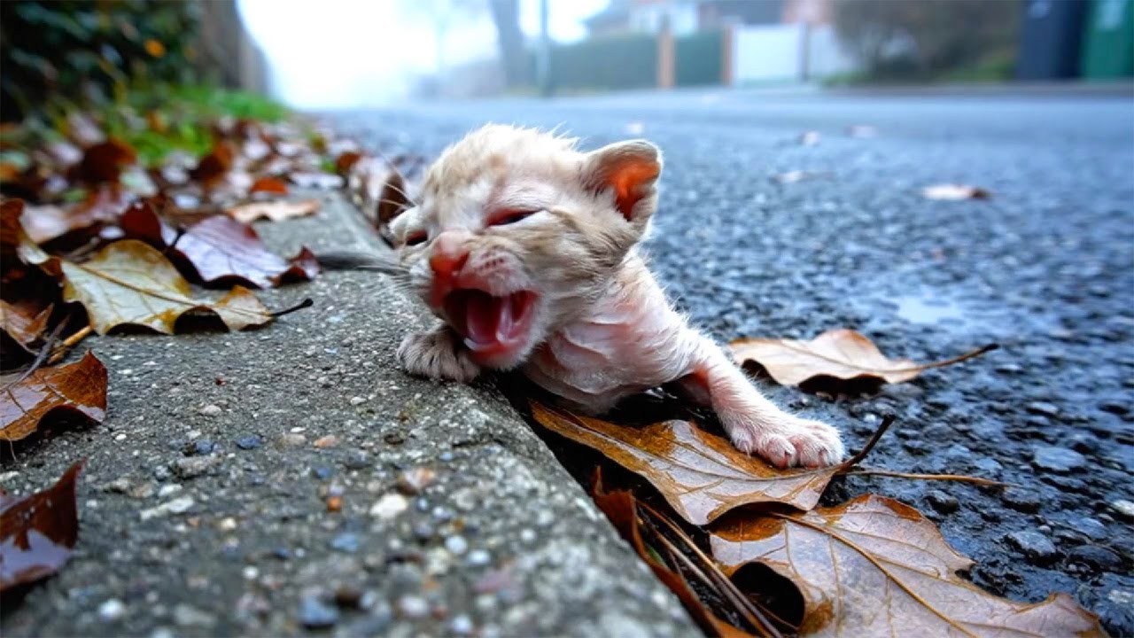 [Full Story] Left on the Road After the Storm, This Tiny Kitten Had ...