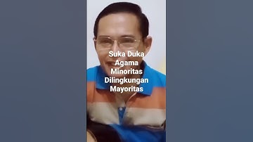 Inilah suka duka Agama minoritas dilingkungan Agama mayoritas.