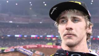 Supercross LIVE! 2012 - And On the Podium Tonight - Justin Barcia in Houston