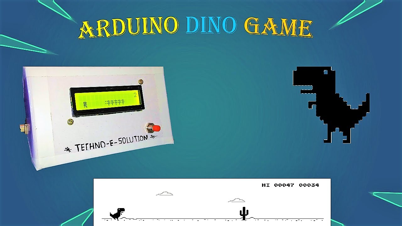 Automated Dinosaur Game With Arduino