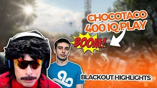 SHROUD AIMBOT? | CHOCOTACO 400IQ PLAY | Call Of Duty Blackout Best Moments #1