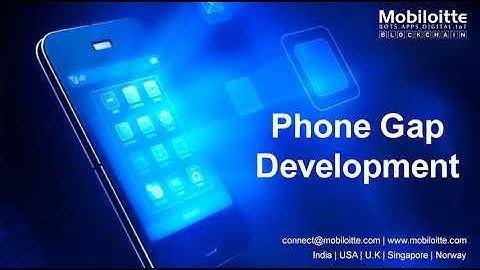 PhoneGap Development | Mobiloitte