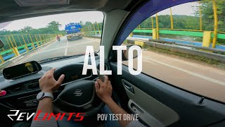 2015 MARUTI SUZUKI ALTO K10 VXI | 998CC 69 bhp | POV Test Drive #67 | #revlimits |