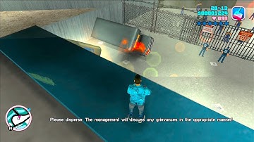 GTAVC - When you outsmart the game developers..