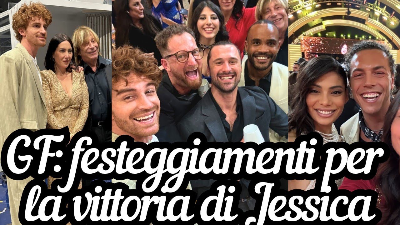 GF: I gieffini festeggiano a fine puntata la vittoria di JESSICA MORLACCHI ♥️♥️