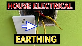 House Electrical Earthing System Working.