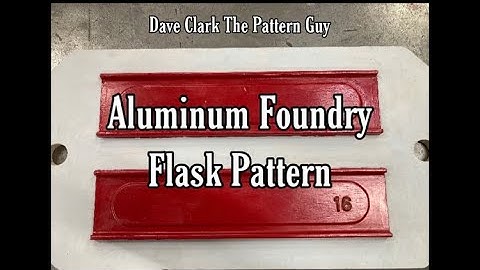 Aluminum Foundry Flask Pattern