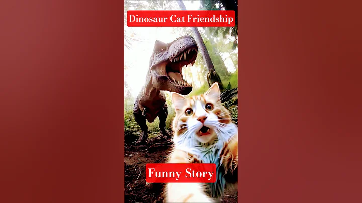 Watch the video about “Funny Dinosaur and Cat Friendship | Dino Feeding Cat | Cute Animal Story”#shorts #shortsfeed
