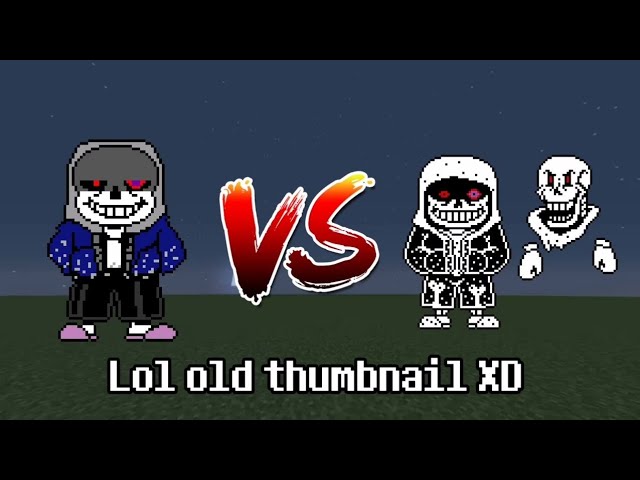 Dust Sans (H2V) vs. AU Undertale Gang  Minecraft (THIS IS THE BEST) 