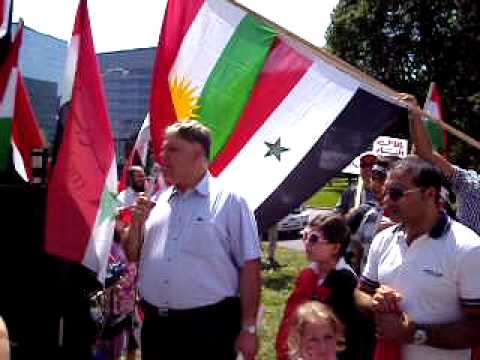 خطير:تضامن عضو البرلمان الكندي مع الثورة السورية 9-7-2011