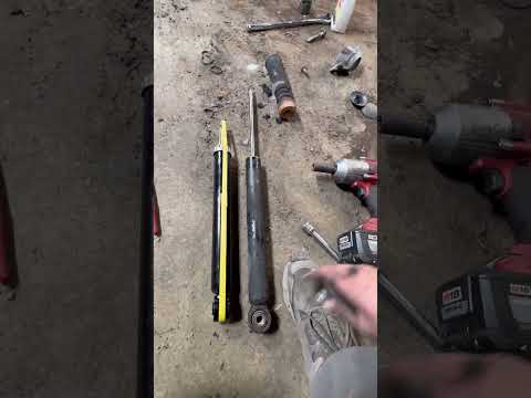 When replacing shocks & struts, use included nut / hardware for the strut rod, it’s often different!