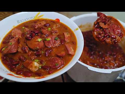 SÓ FAÇO ASSIM AGORA! Feijoada de Feijão Vermelho: Fácil, rápida e com MUITO sabor!