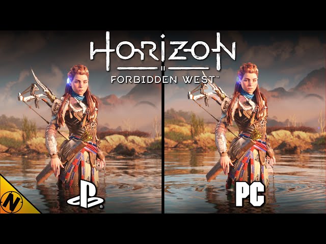 Horizon Forbidden West [PC] vs [PS5] | Direct Comparison class=