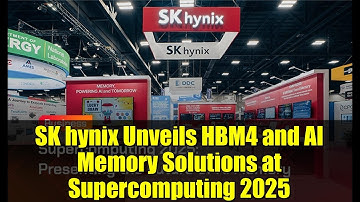 SK hynix Unveils HBM4 and AI Memory Solutions at Supercomputing 2025 | Future of AI & HPC
