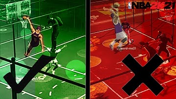NBA 2K21 HOW TO THROW THE PERFECT ALLEY OOP EVERY TIME IN THE CAGES.