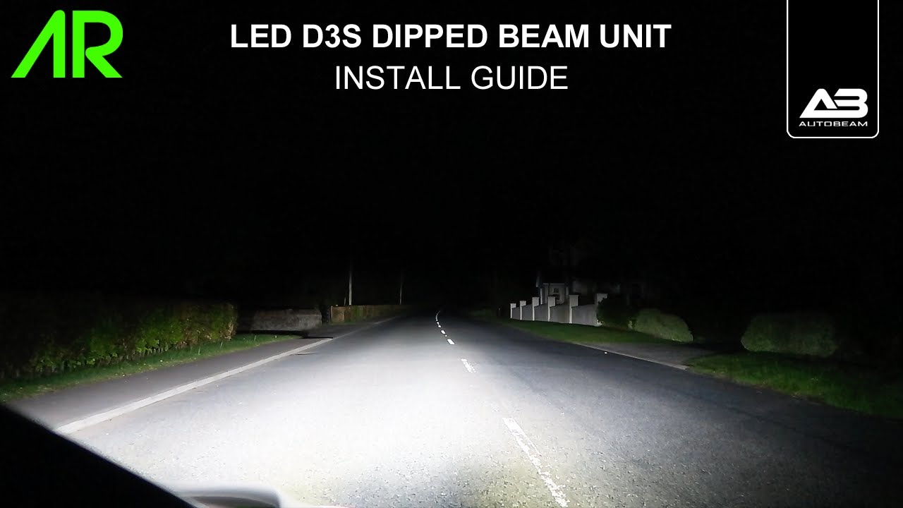 AUTOBEAM LED PERFORMANCE D3S DIPPED BEAM UNIT INSTALL!, FOCUS RS