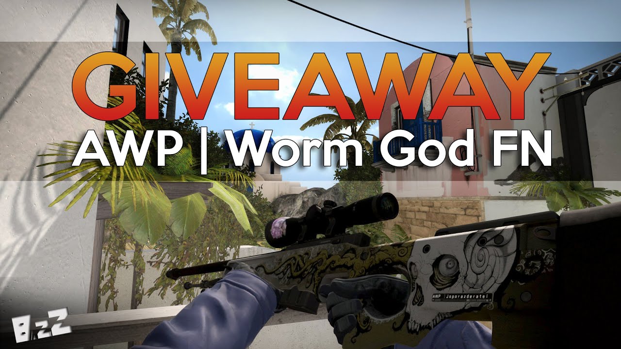 CS:GO Giveaway - AWP | Worm God FN (End - 3 Dec) - YouTube