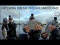 Hobie outback fishing  fishing lake macquarie  catching bream  hobie fishing