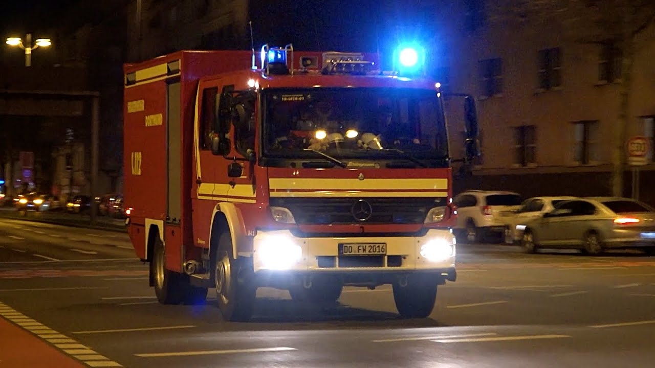Großeinsatz in Dortmund! | Einsatzfahrten Feuerwehr, Rettungsdienst & Polizei zum Kellerbrand