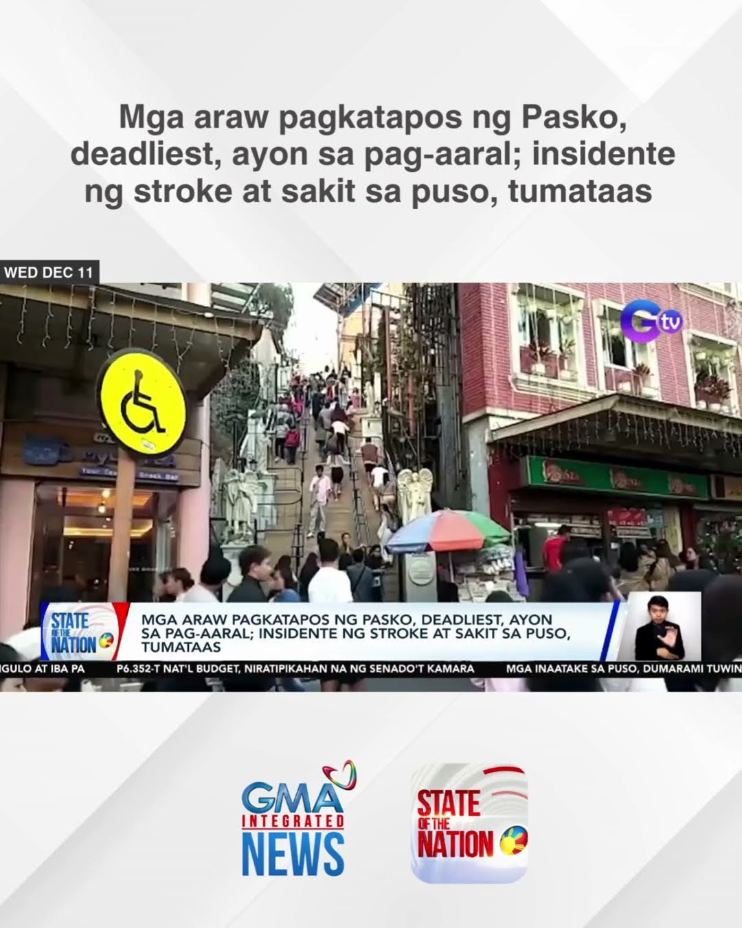 Mga araw pagkatapos ng Pasko, deadliest, ayon sa pag-aaral | SONA