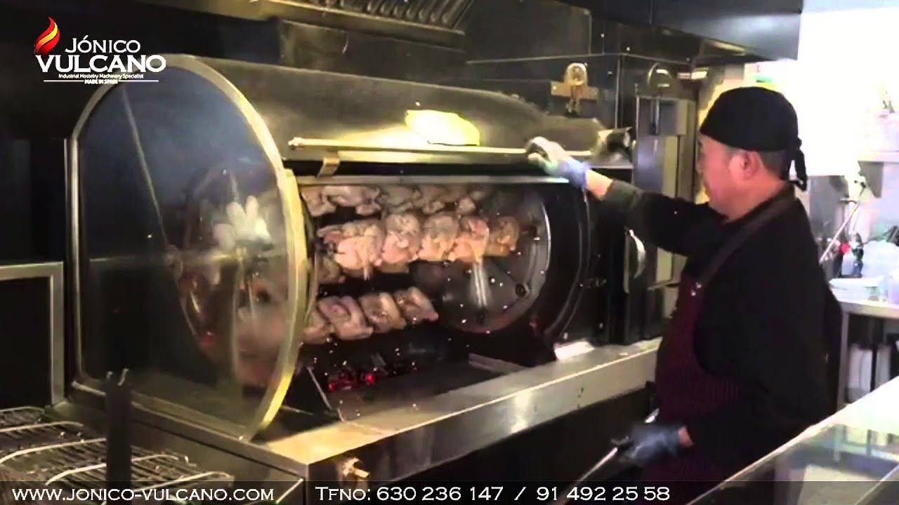 Asadores de pollo a la brasa .  - YouTube