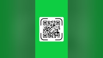 QR Code green screen