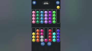 Ball Sort by Infinite Joy: Levels 22703, 22704, 22705