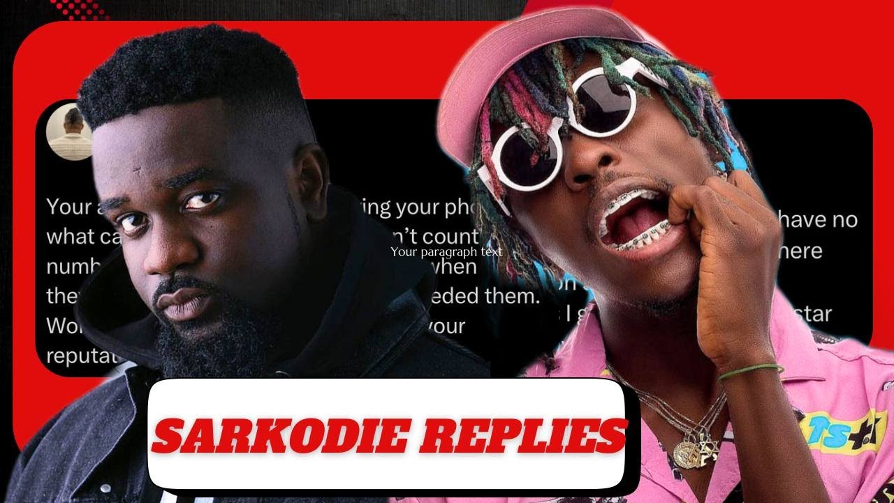 Sarkodie Replies to Kofi Mole's Issue on Twitter...