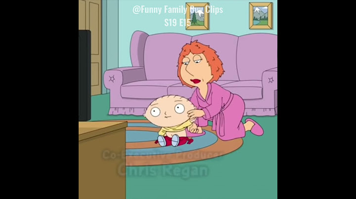 Family Guy: Lois dressing Stewie