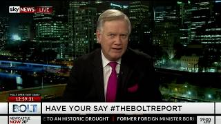 Video from the 2019 australian federal election eve coverage sky news
australia's program 'the bolt report', hosted by andrew bolt. this was
hos...