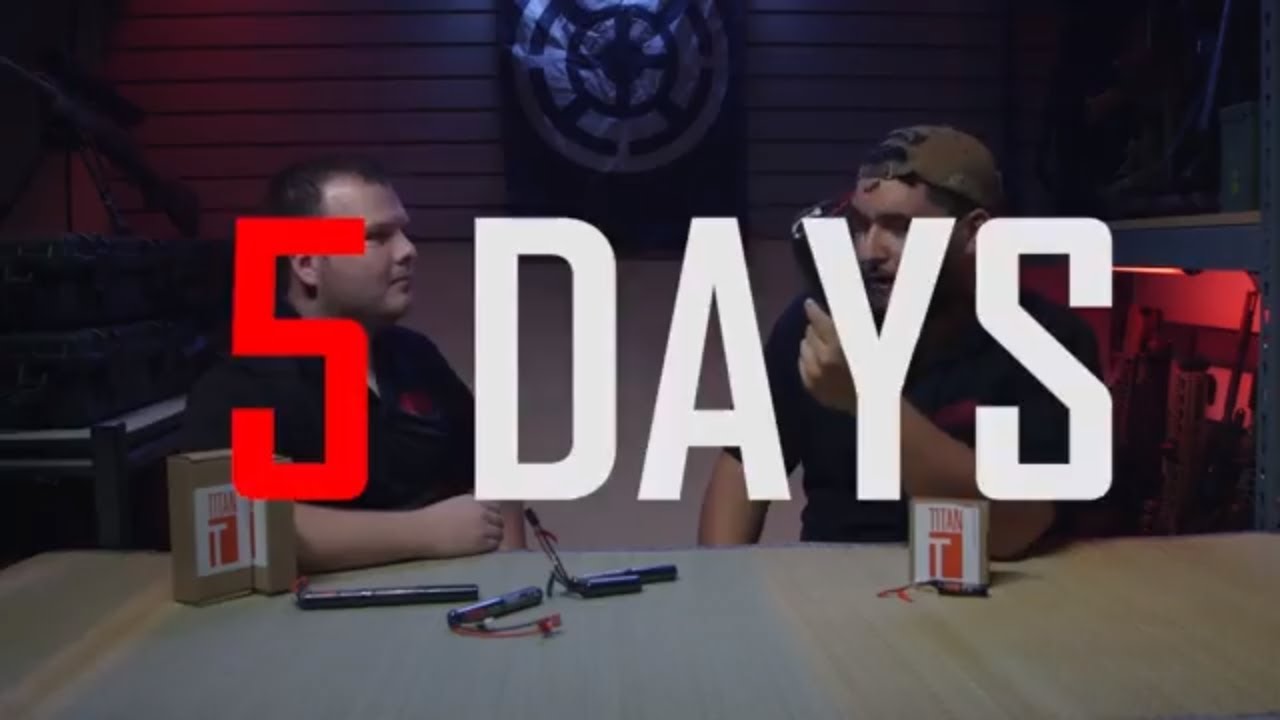 Titan Power, The 5 Day Battery? Airsoft GI YouTube
