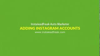 [Instaleadfreak] How To Import Your Instagram Accounts into the Software Fast! screenshot 5