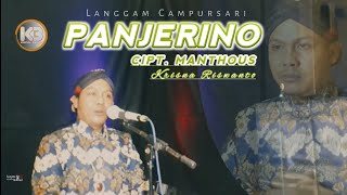 LANGGAM PANJERINO - MANTHO'US  || COVER KRISNA RISWANTO @krisnariswanto