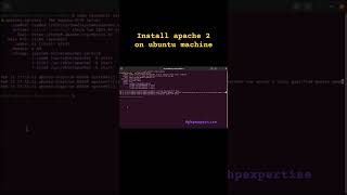 Celebrity Install apache 2 on ubuntu machine | #phpexpertise #shorts  #techstack Profile