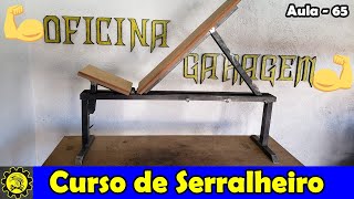 : Curso de Serralheiro 65 - Fabricac~ao do Banco Para Supino - Estac~ao de Musculac~ao - Parte 2/2